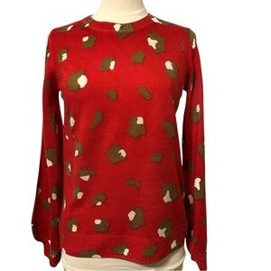 G By Giuliana Red Sweater Size XS